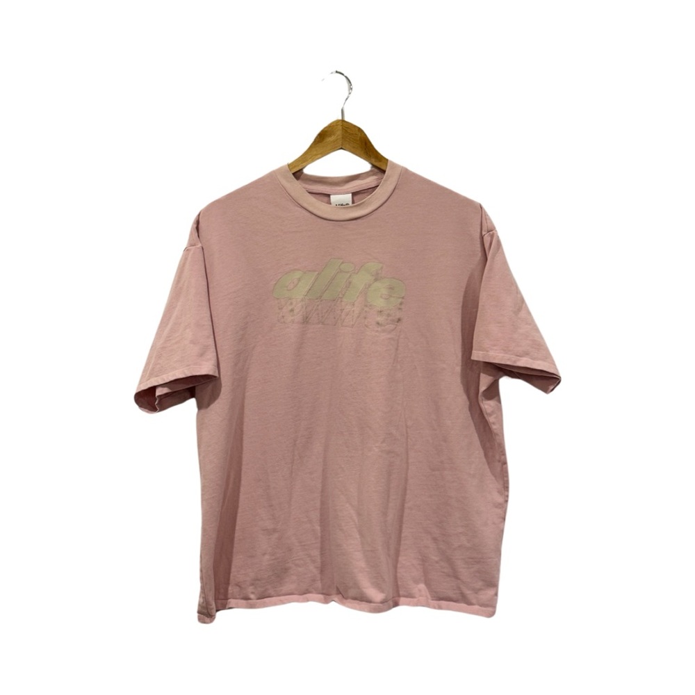 Vintage Alife NYC soft pink short sleeve tshirt - 2X